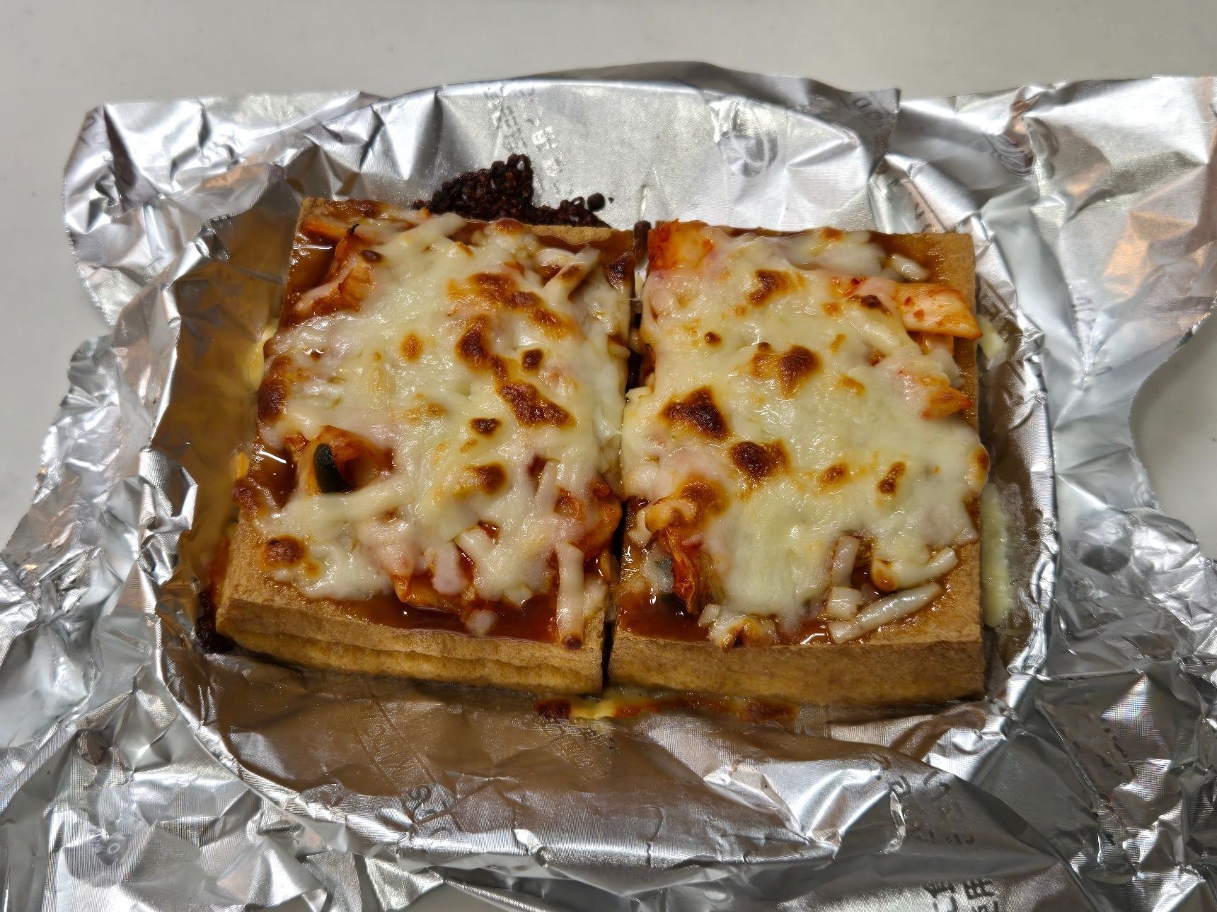 キムチーズ厚揚げ