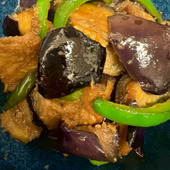 冷凍揚げナスを使った絶品快速のひと品！