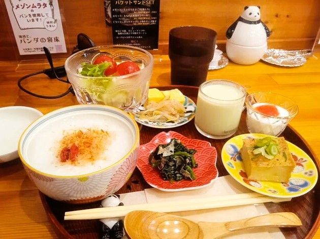 【お外ランチ】「パンダの寝床」