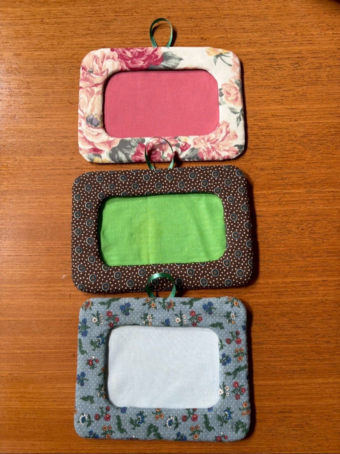 3つそれぞれ違った感じのフレームが完成しました！