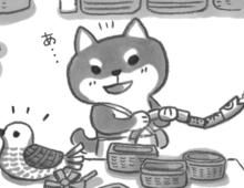 梅仕事の道具探し。「いい盆ざるに出会えたね～」【柴犬食堂#8】