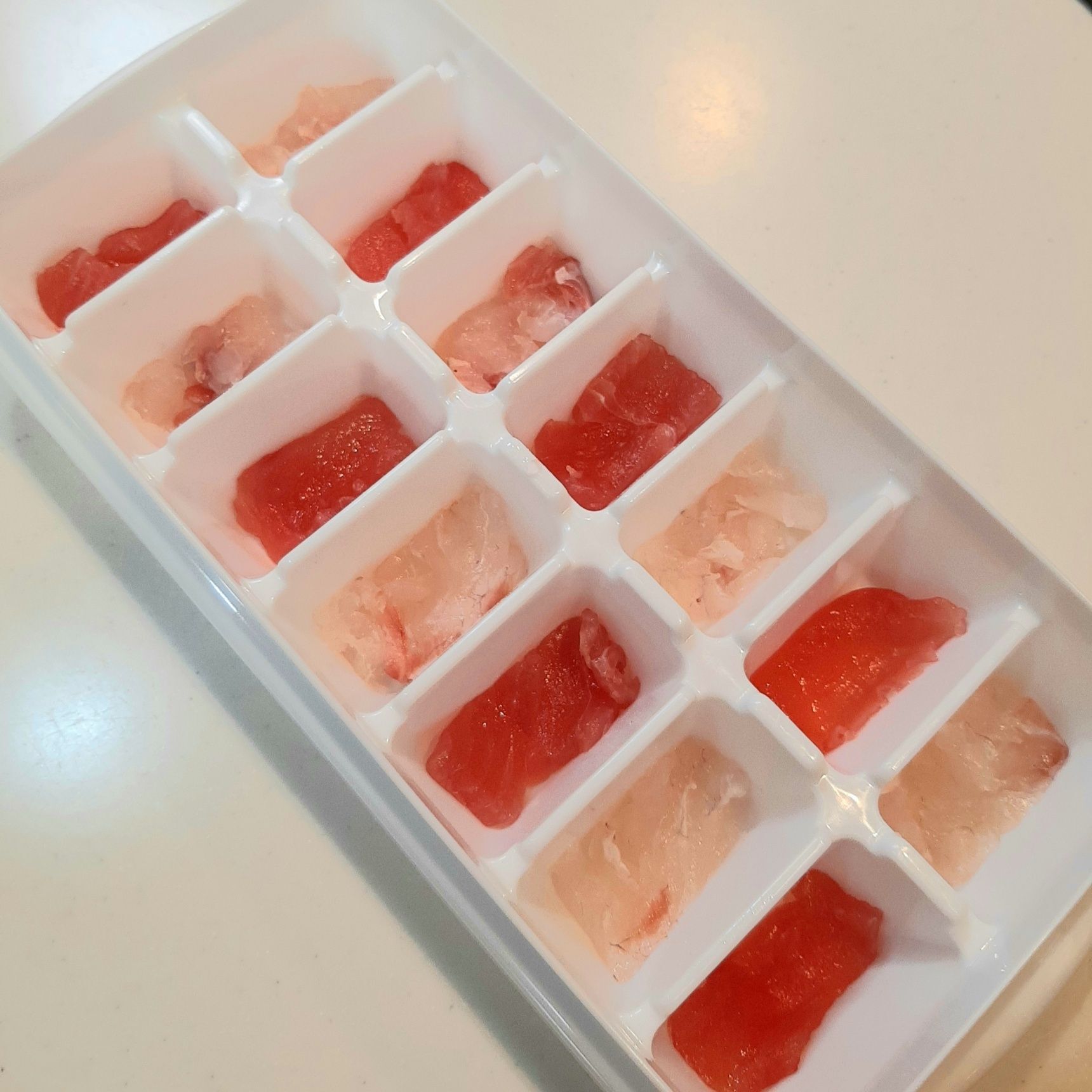 氷トレーを使います