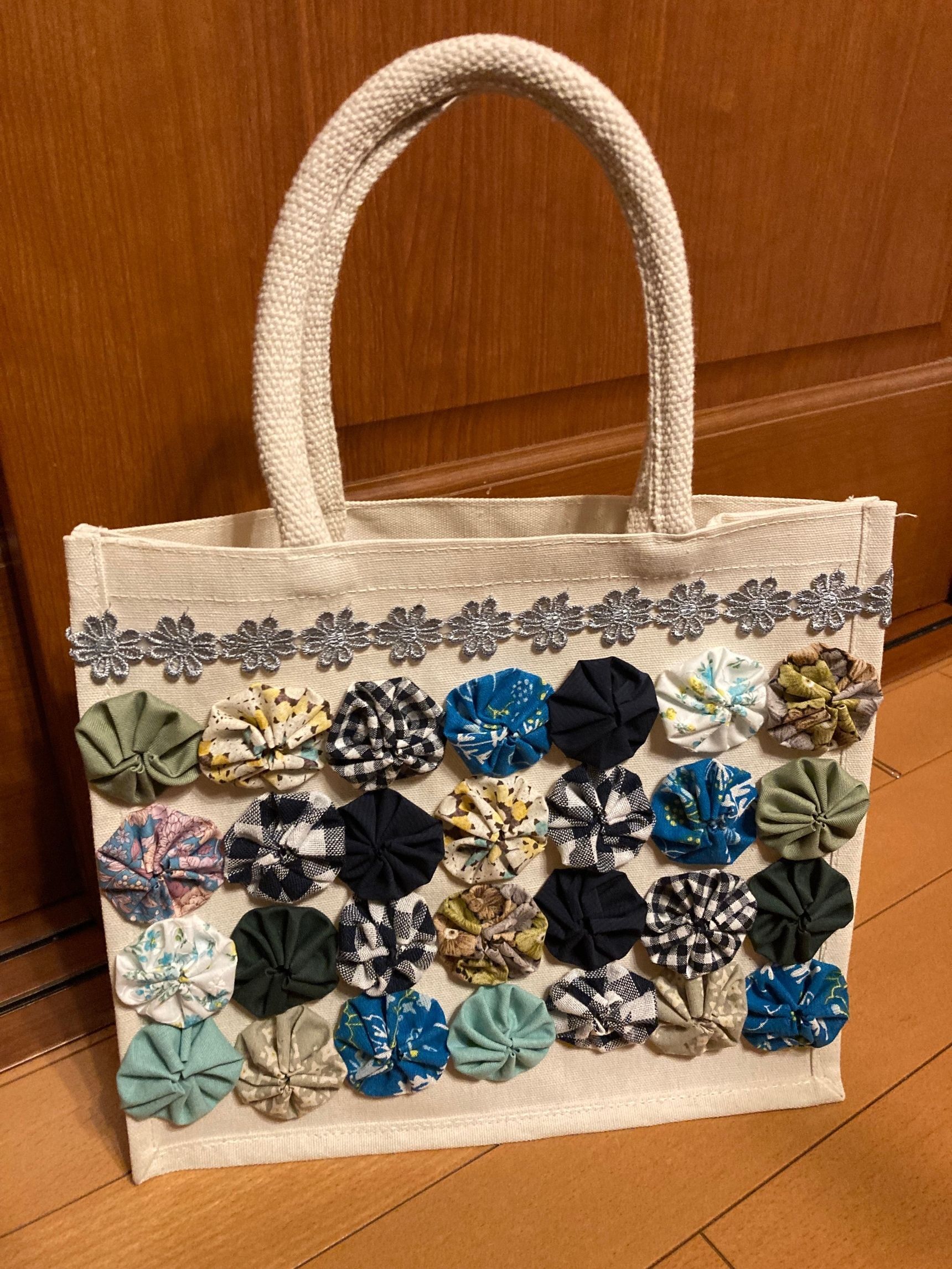 ブルー系のキルトでも作ってみました！