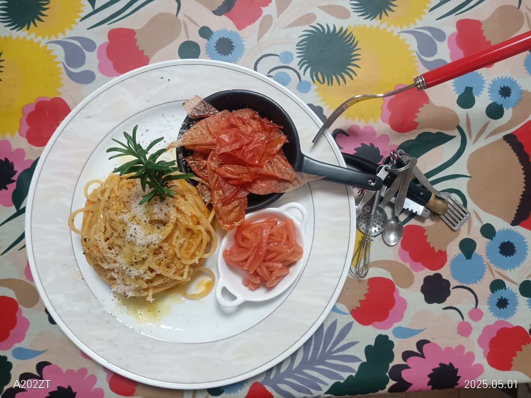 アメーラ4コをパスタにしてみた『pasta amela』