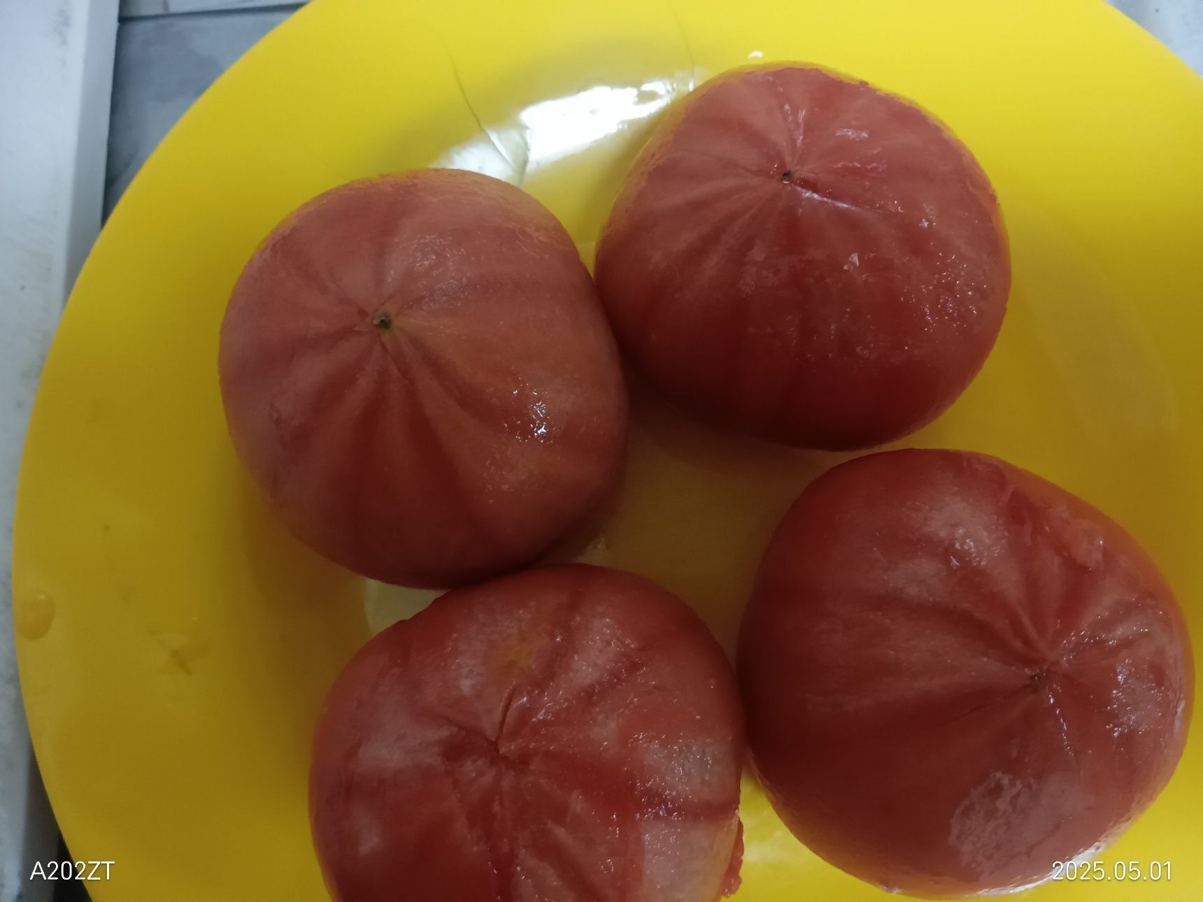 湯剥き