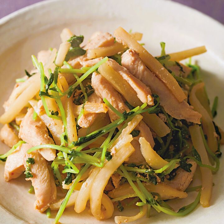 1枚80円の鶏むね肉で作る「鶏肉と大根のオイスターいため」の作り方。味しみしみで、お箸が止まらない美味しさです♪