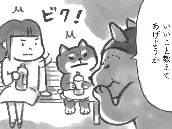 「合わない人だっているよね」。眉毛のセンパイ、いいこと言うなぁ~!【柴犬食堂#19】