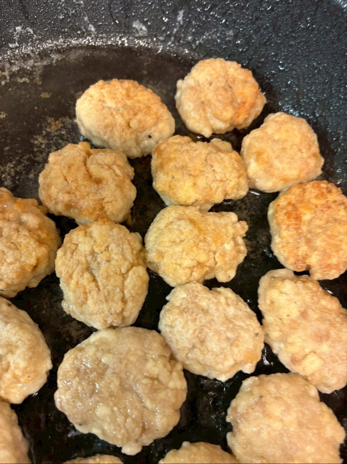 見た目も完璧なナゲットが完成です！