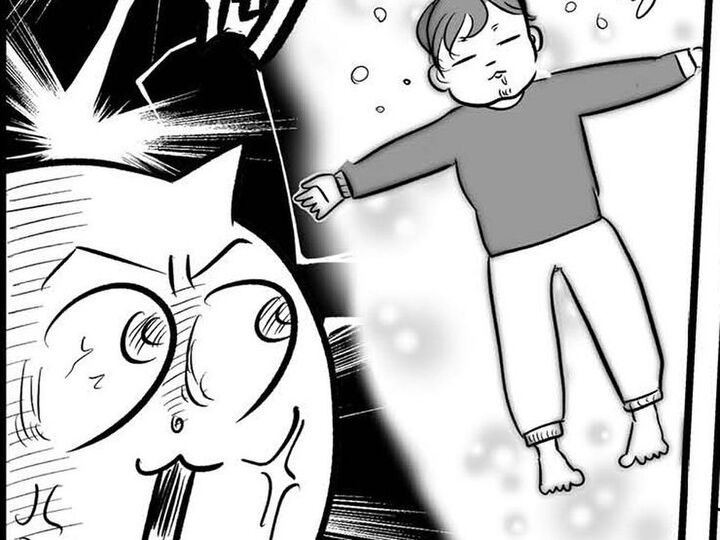 「夫婦で育児を分担しよう!」そう決めたのに、夫ゴリゴリ寝とるやんけェェェェーーー!!!【正しいお母さんってなんですか!?#3】