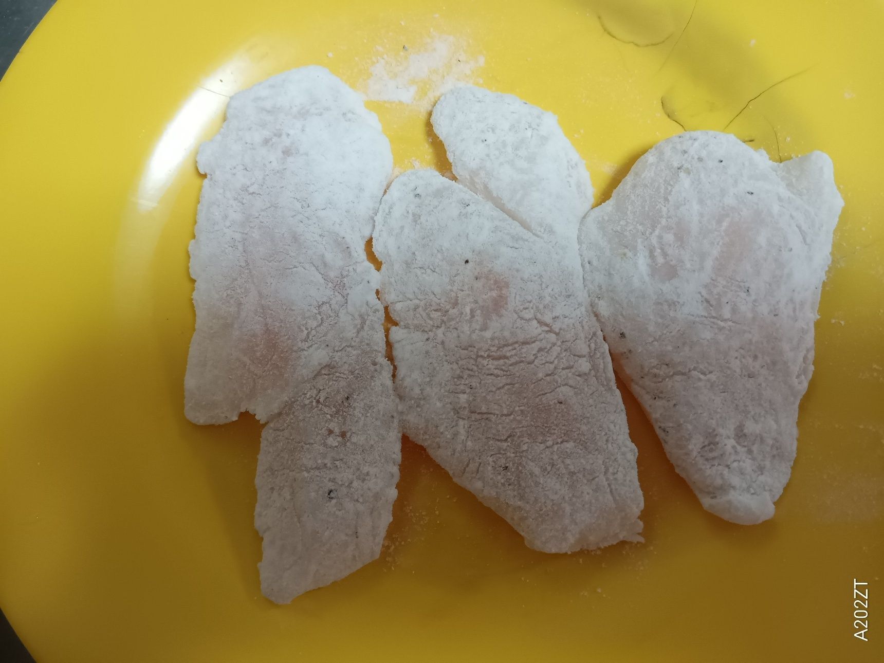 粉を塗す