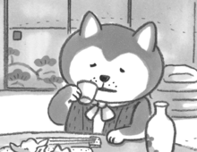 みんなそれぞれ、思い出す人がいる。まだまだ肌寒い早春です【柴犬食堂#28】