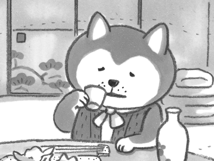 みんなそれぞれ、思い出す人がいる。まだまだ肌寒い早春です【柴犬食堂#28】