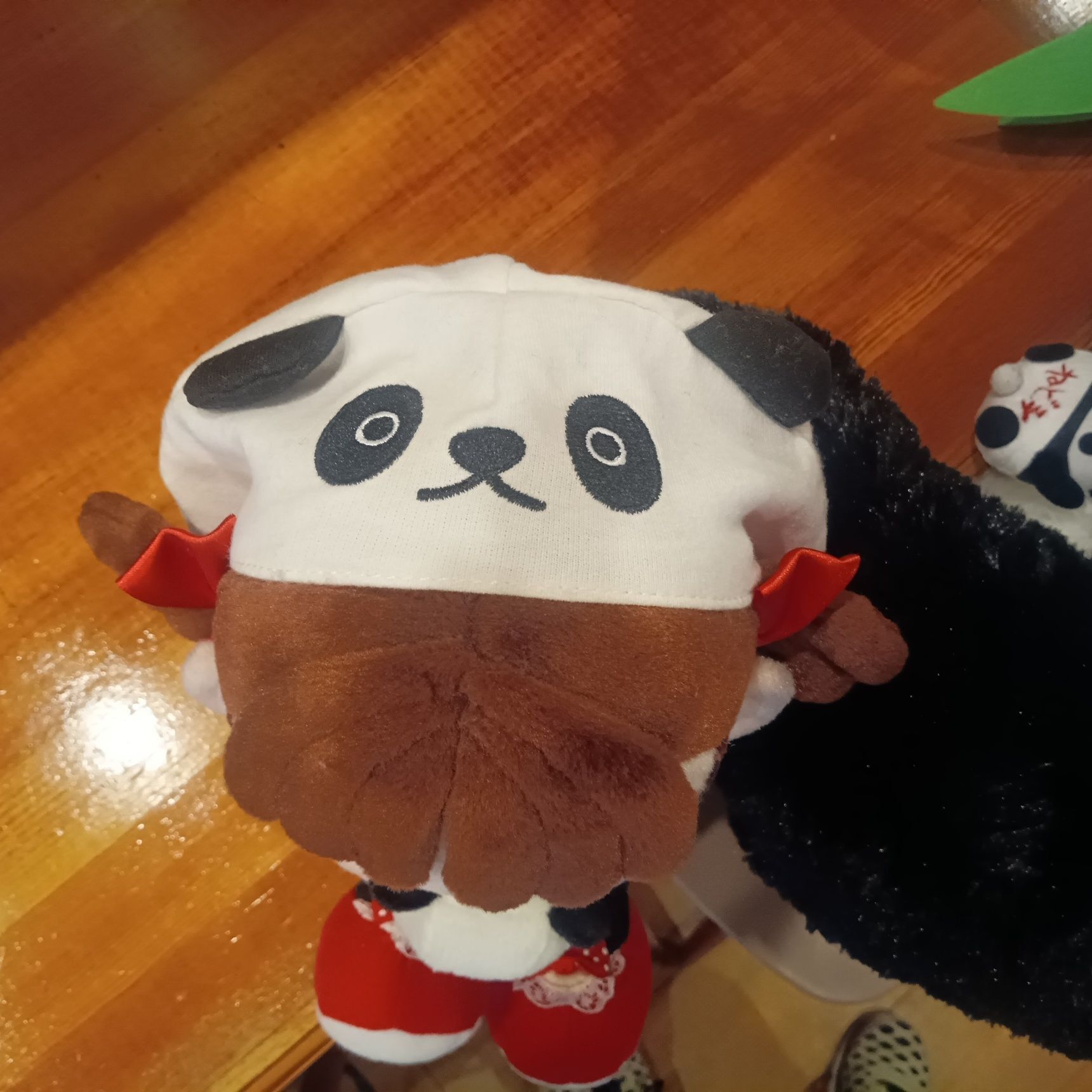 パンダの被り物のペコちゃんでしたWWW
