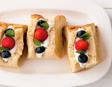 【米粉のシフォンケーキのフルーツサンド】美味しい組み合わせ＆アレンジ3選！