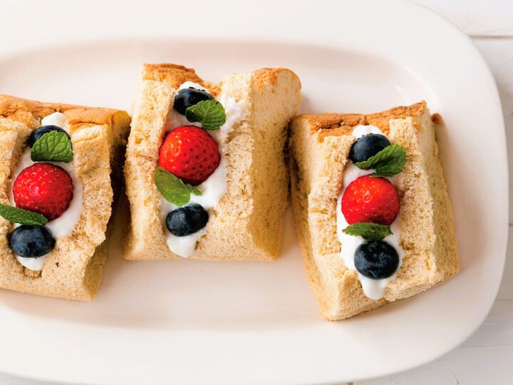 【米粉のシフォンケーキのフルーツサンド】美味しい組み合わせ&アレンジ3選!
