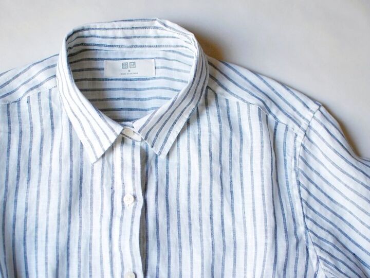 【ユニクロ】この夏、絶対1枚は欲しい!上質感たっぷりの優秀「リネンシャツ」。お手入れも簡単なんです♪