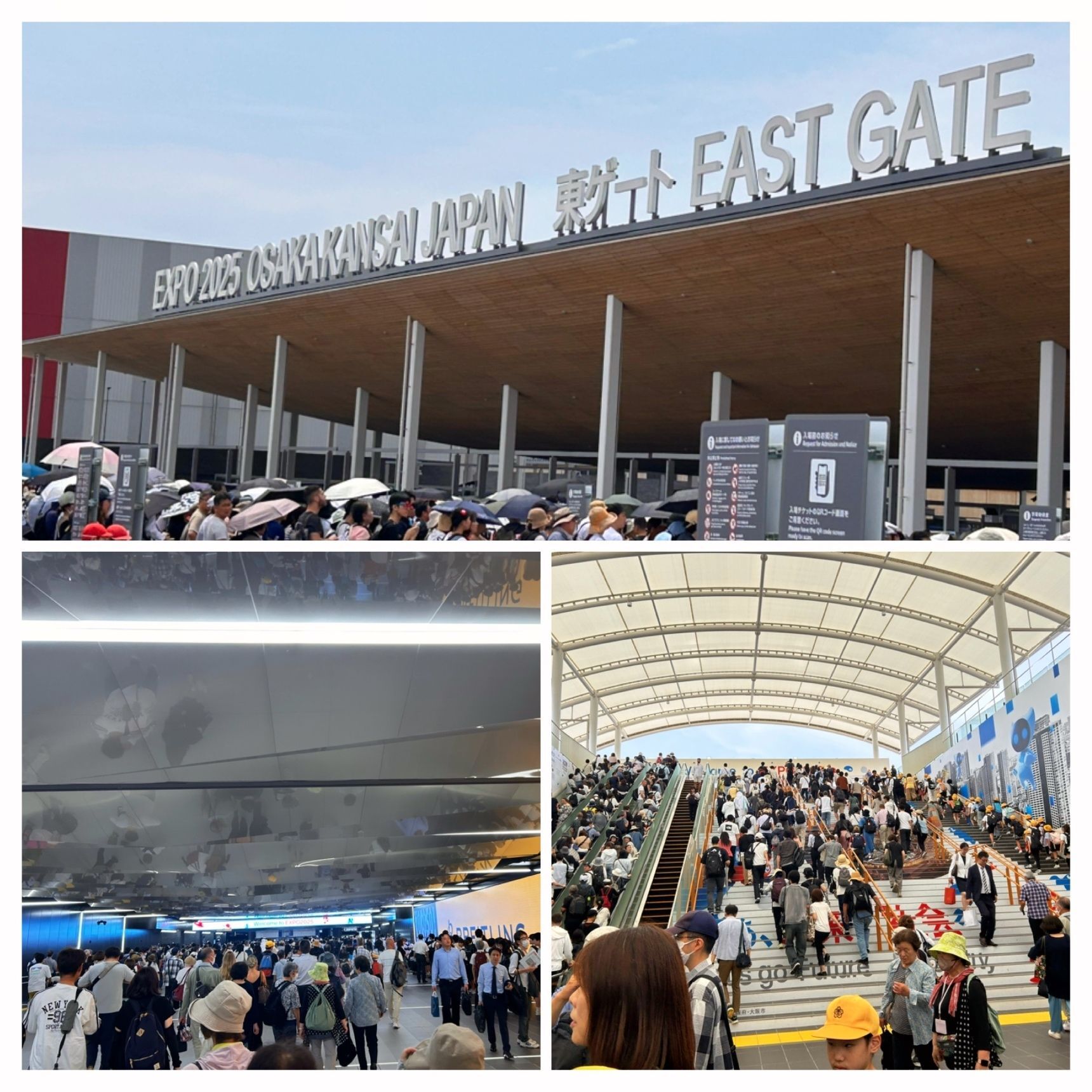 舞洲駅から東ゲートはすぐそこ