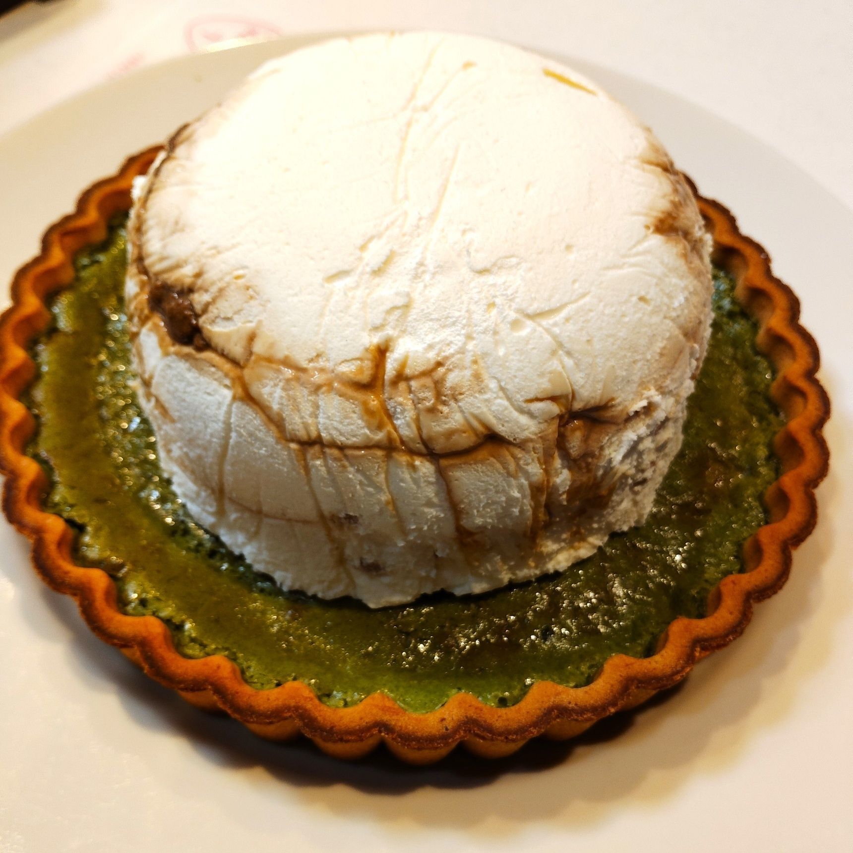 チーズタルトを焼く