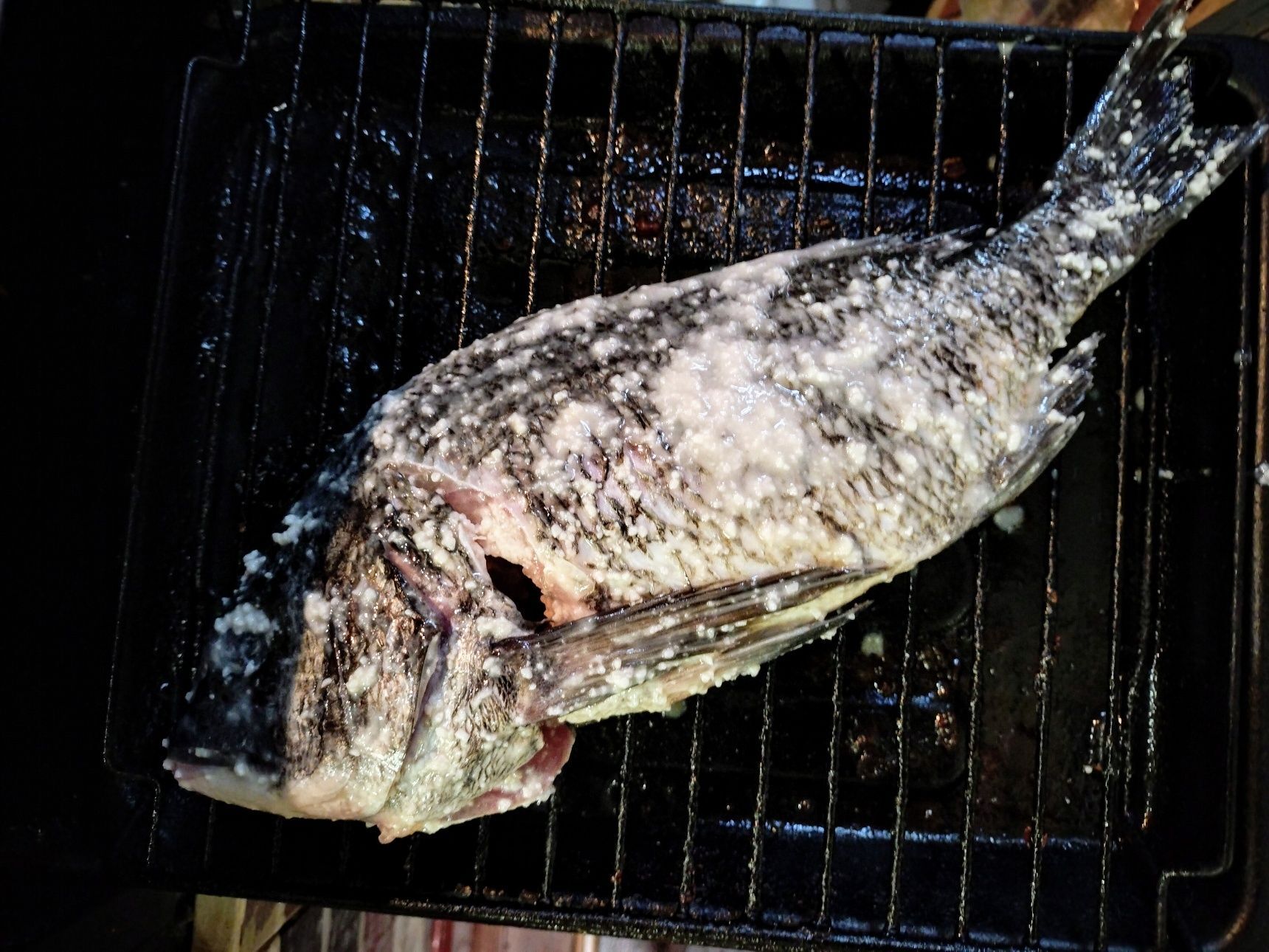 3．魚焼きグリルで焼く