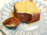 米粉でむっちりチョコプリン風