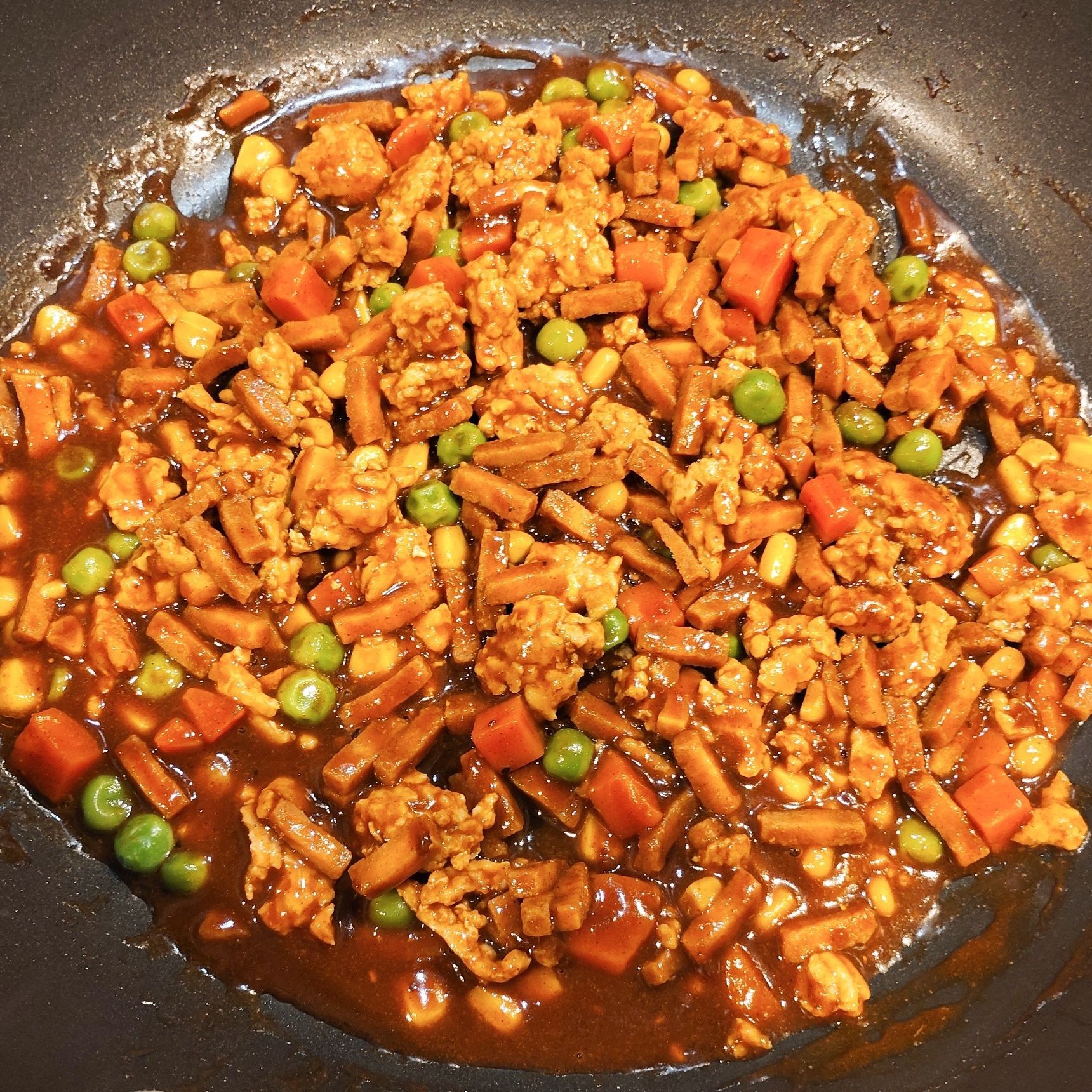 キーマカレーを作る