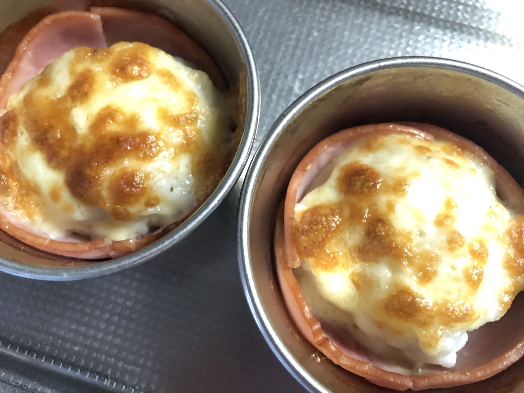 トースターで5分ほど焼きます