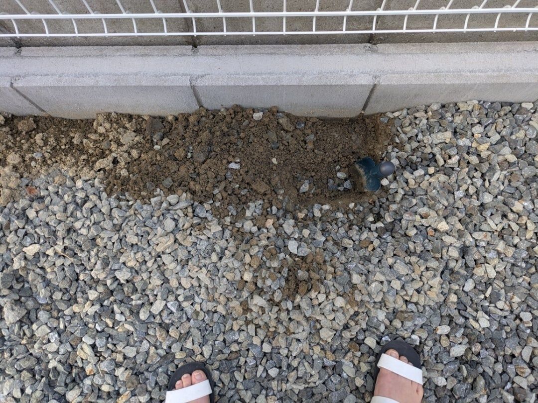 粘土土が出て来ました。