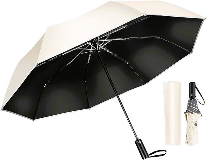 【40代・50代】抜群に軽くて、紫外線もしっかりカット!〈折り畳み日傘〉をAmazonセールでお安くゲット。この値段なら即買いです♪