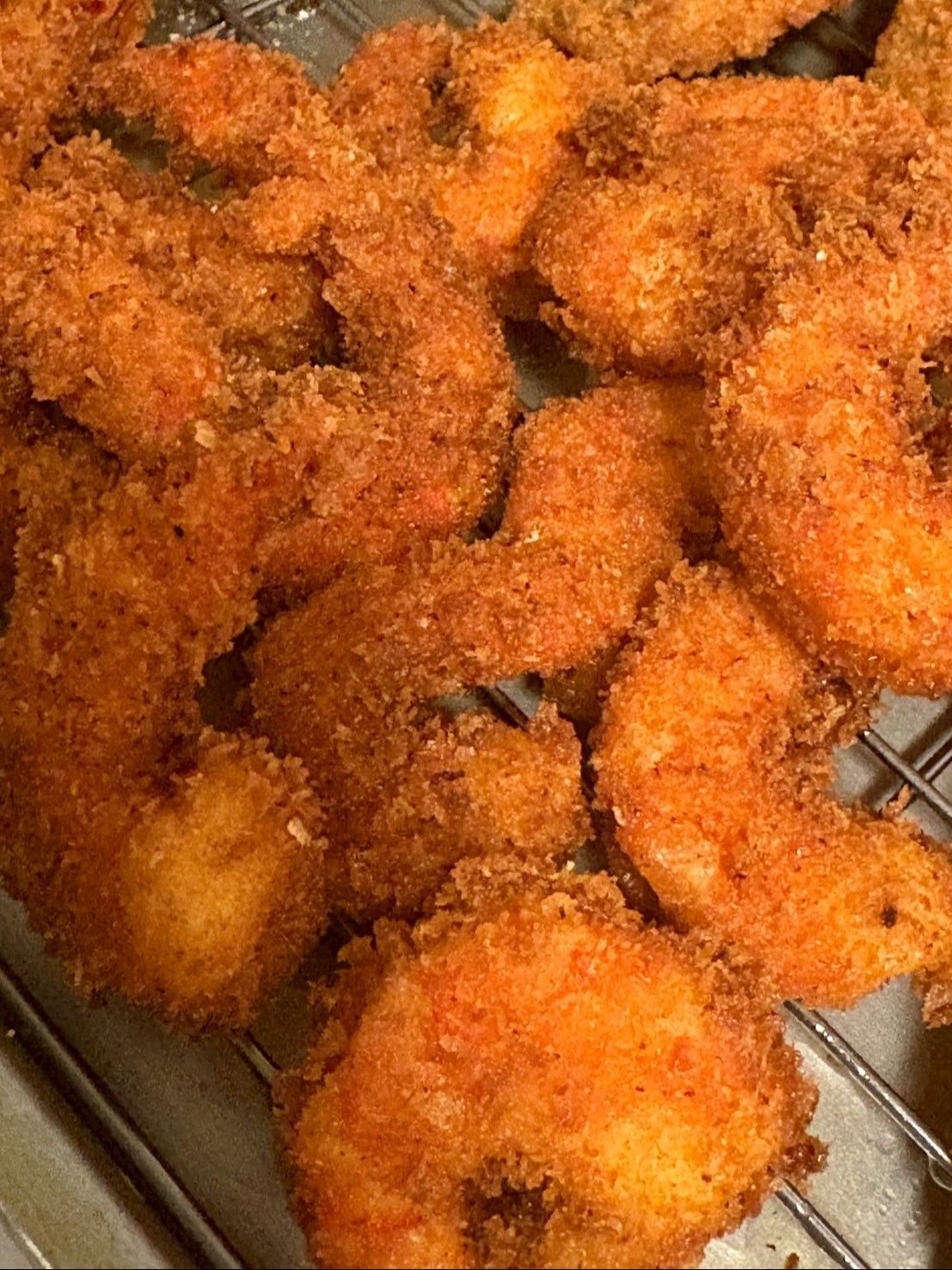 エビフライ自分で作れば衣が薄くて美味しいの！