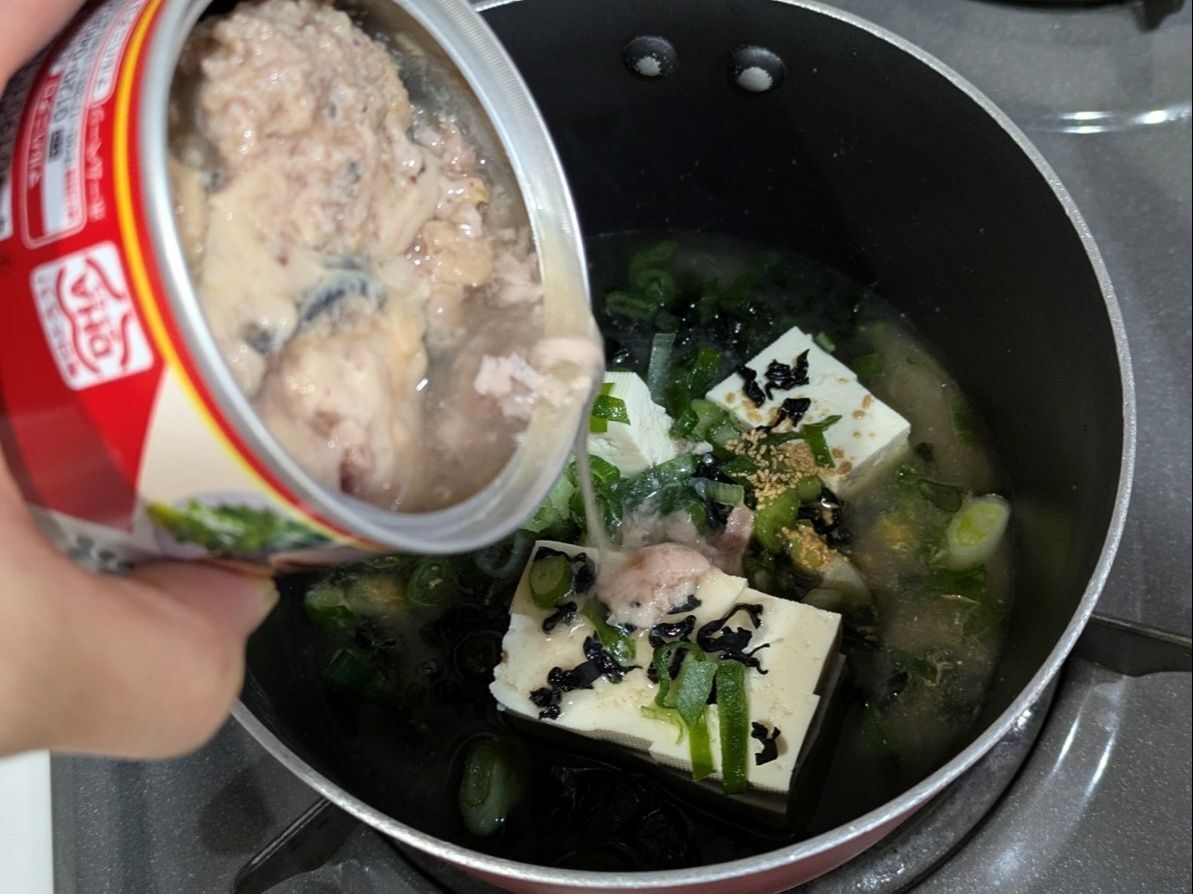 ●さば水煮缶をあますことなくフル活用<(｀^´)>