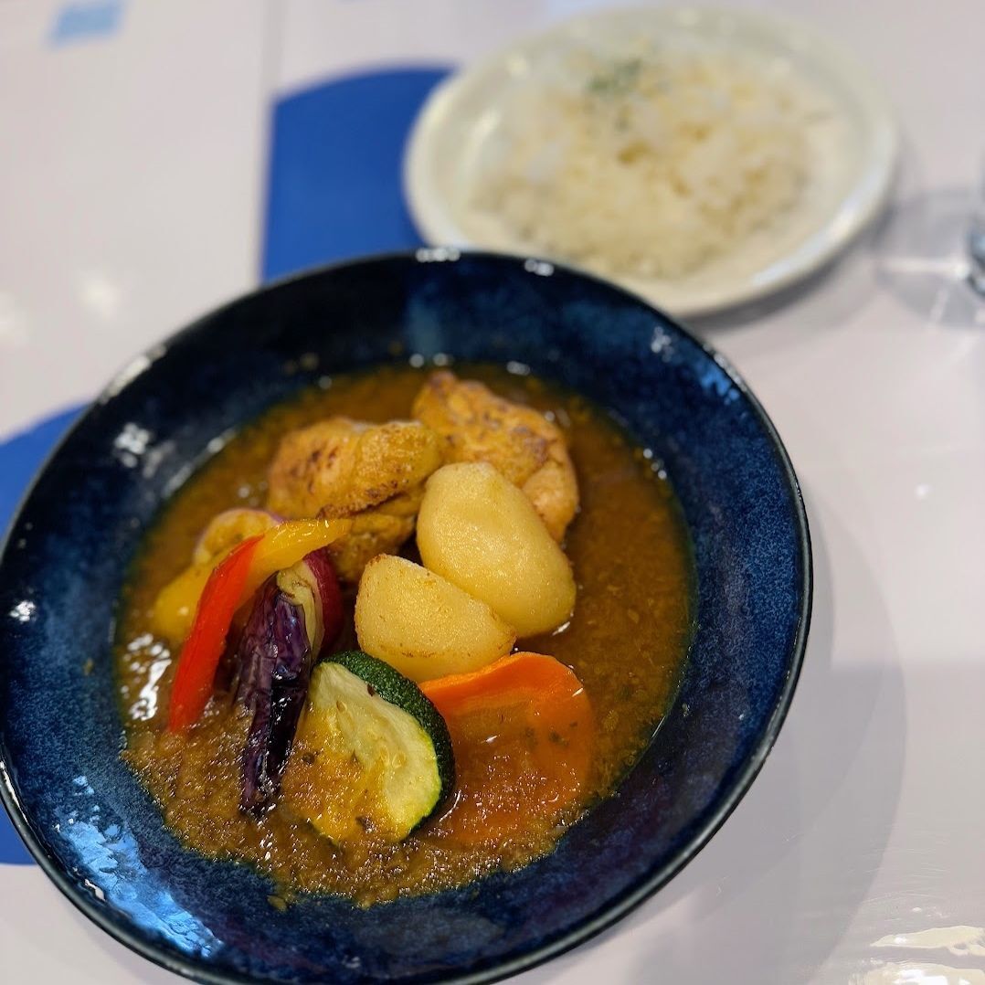 ・おいしい水でつくったスープカレー
