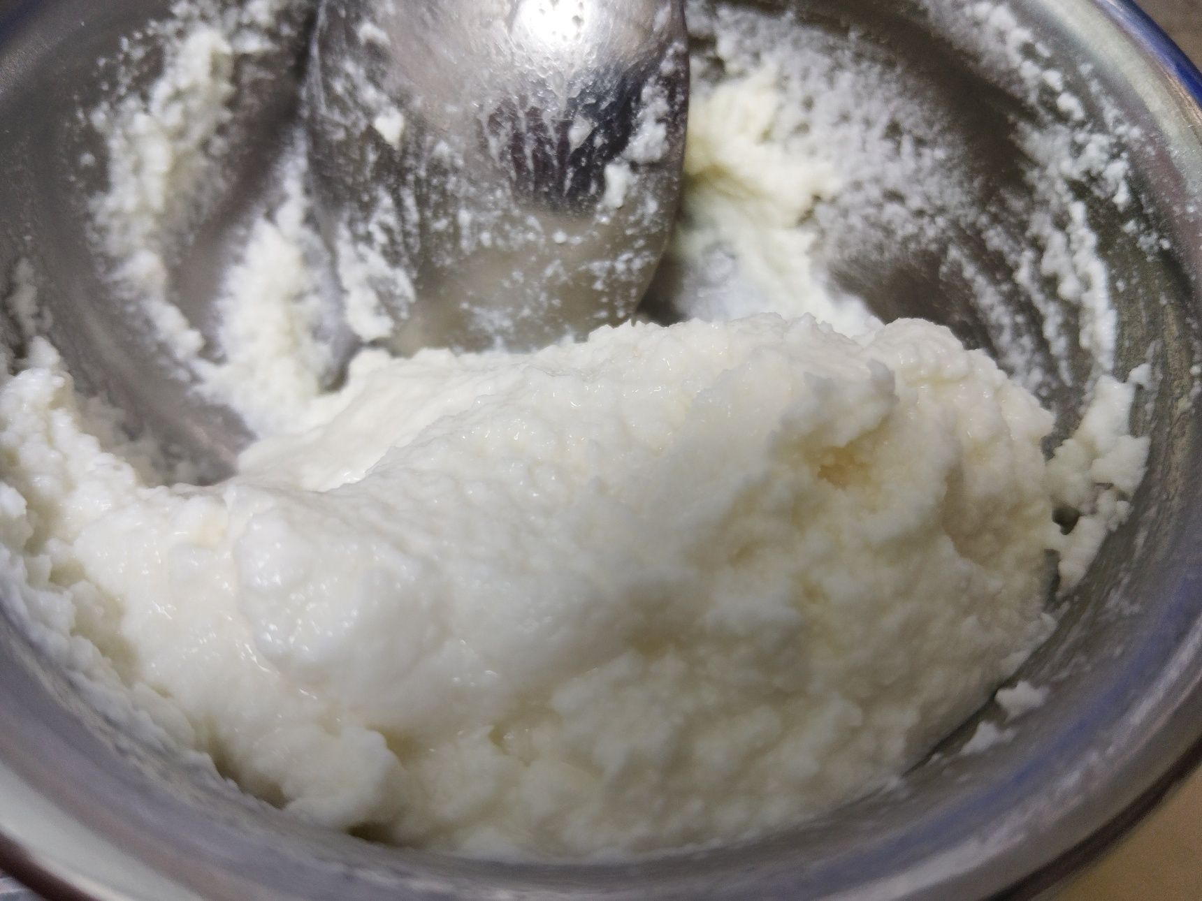 ricotta cheese mango風味