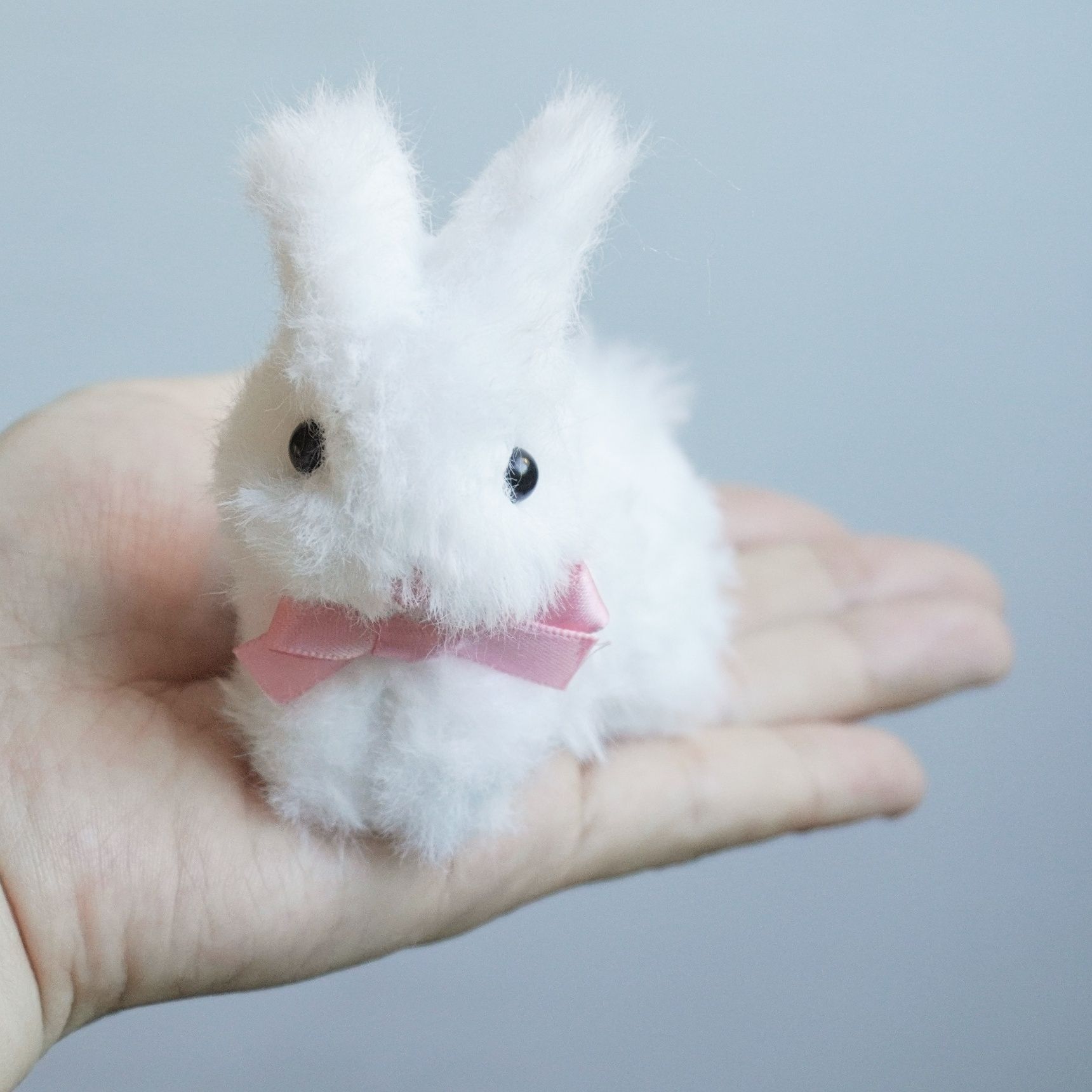 【作り方動画】セリアのふわふわモールで作るうさぎさん