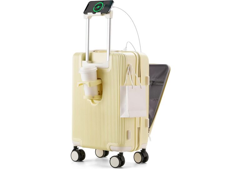 快適&機能的な旅を叶える♡〈多機能キャリーケース〉をAmazonタイムセールお安くゲット!【大容量や機内持ち込みOKも】