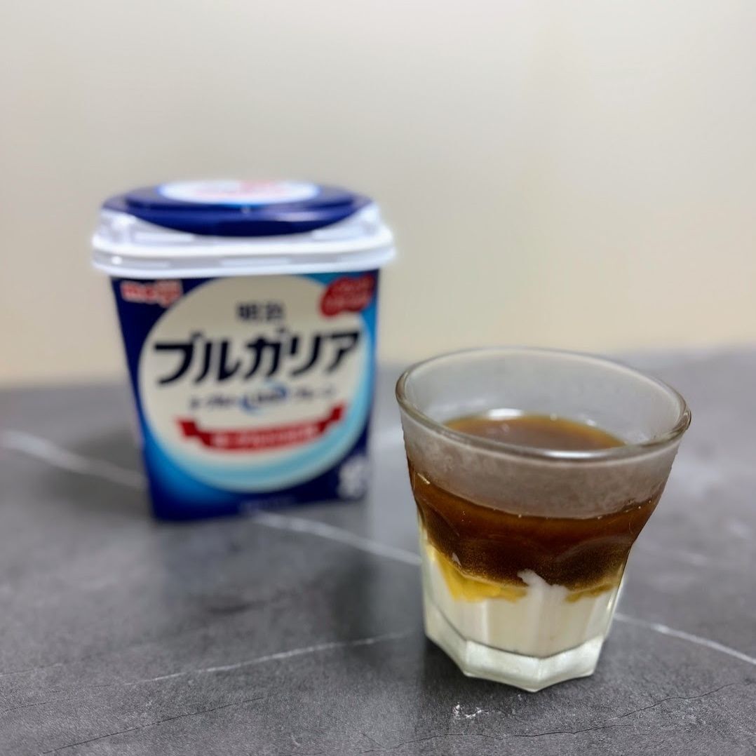 ヨーグルト×コーヒー「ヨーヒー」