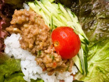 油っこくない＜肉みそ＞のお勧め！