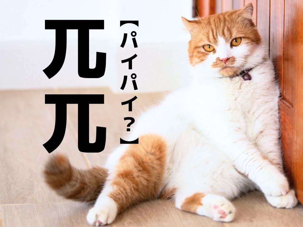 【兀兀】これ読めたらスゴい…！円周率の記号に似てるけど「パイパイ」ではありません！【難読漢字クイズ】