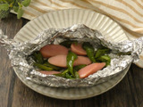 材料4つ！「万願寺甘とうのホイル焼き」