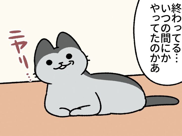 ネコ化した“あくま”の手のひらで転がされる毎日…最高です。【ねこもんすたー#5】