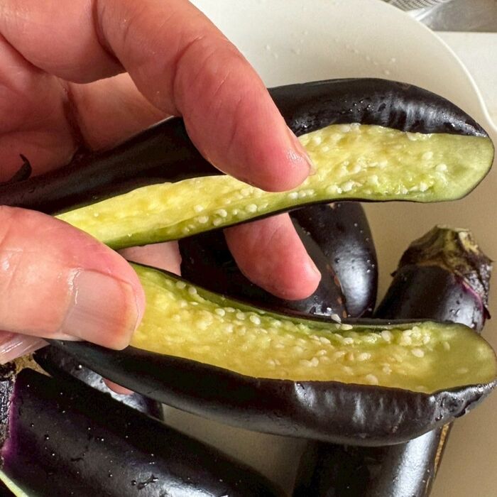 ナスの1本まんま生き作り!|料理のレシピや作り方|暮らしニスタ