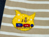 【ズボンの穴あき補修】フェルトをキャンバスに！ワッペン風刺繍