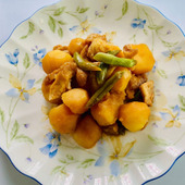 夏の煮物「じゃがいもといんげんの煮物」