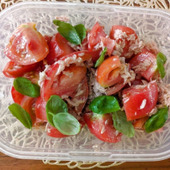 冷やして美味しい！トマトのツナサラダ