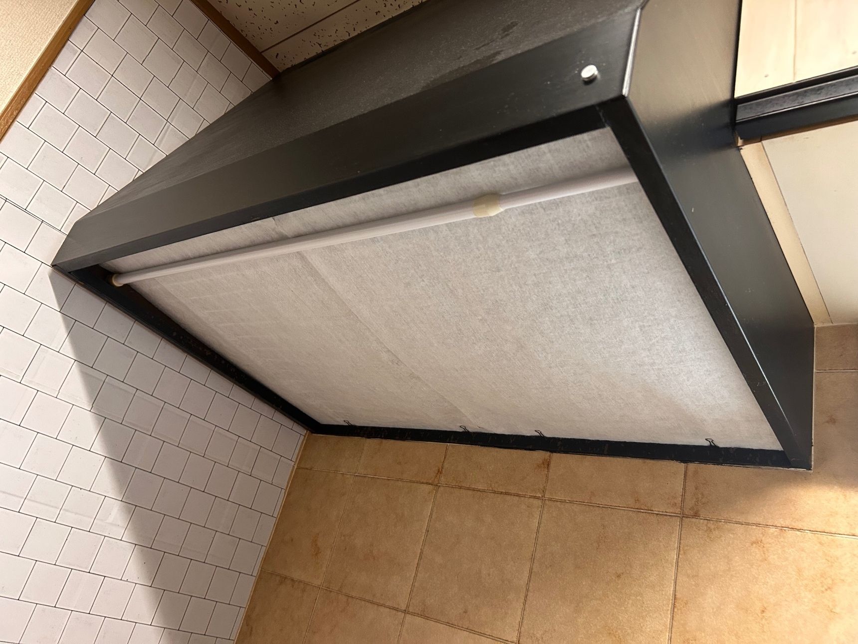 昭和の換気扇を「今風」にしたら掃除も楽になった