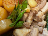 お盆には、ばあちゃんの大根と豚肉の煮物！