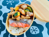 お弁当にもう一品「かぼちゃの豚バラ巻き」