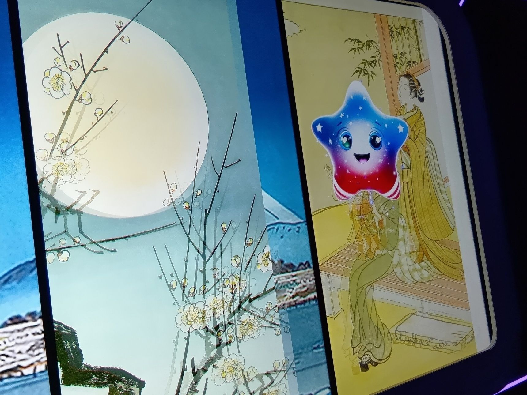 こちら、スパーク君です！とっても可愛いアメリカ館のキャラクターです～！