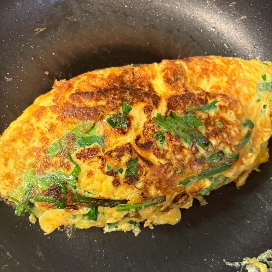 私はけっこうじっくり焼きます。
