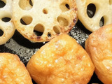 甘い！レンコンの美味しい食べ方！油揚げの美味しい食べ方！
