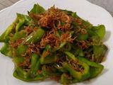 さっとできるピーマンとちりめんじゃこの炒め物
